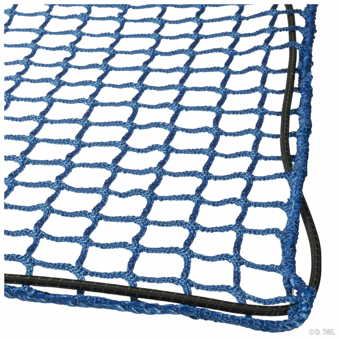 Anhängernetz 30/3, mit Gummiseil 2.5x4m blau