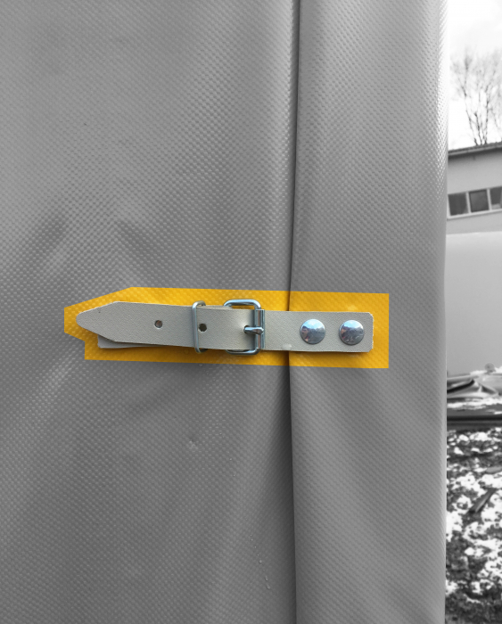 Strap fastener Buckle Strip for waterproof tarpaulins